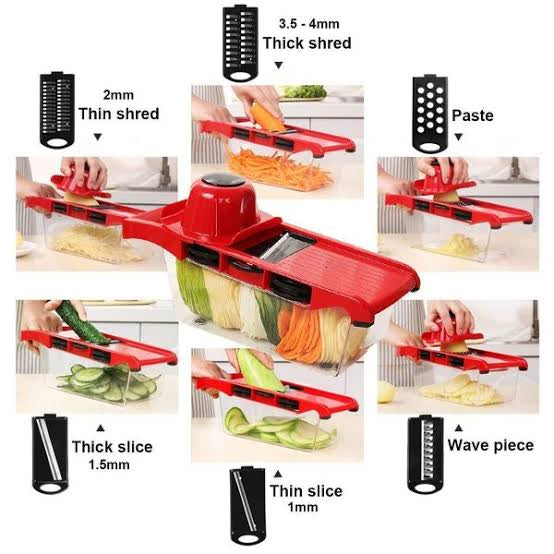 10 in 1 Vegetable Cutter Mandoline Slicer