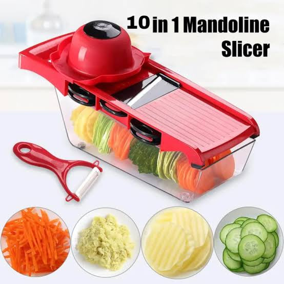 10 in 1 Vegetable Cutter Mandoline Slicer